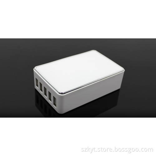 5V 6.5A Multi Port usb Charger Power Port 5USB desktop Charger With CE FCC KC ROHS approval